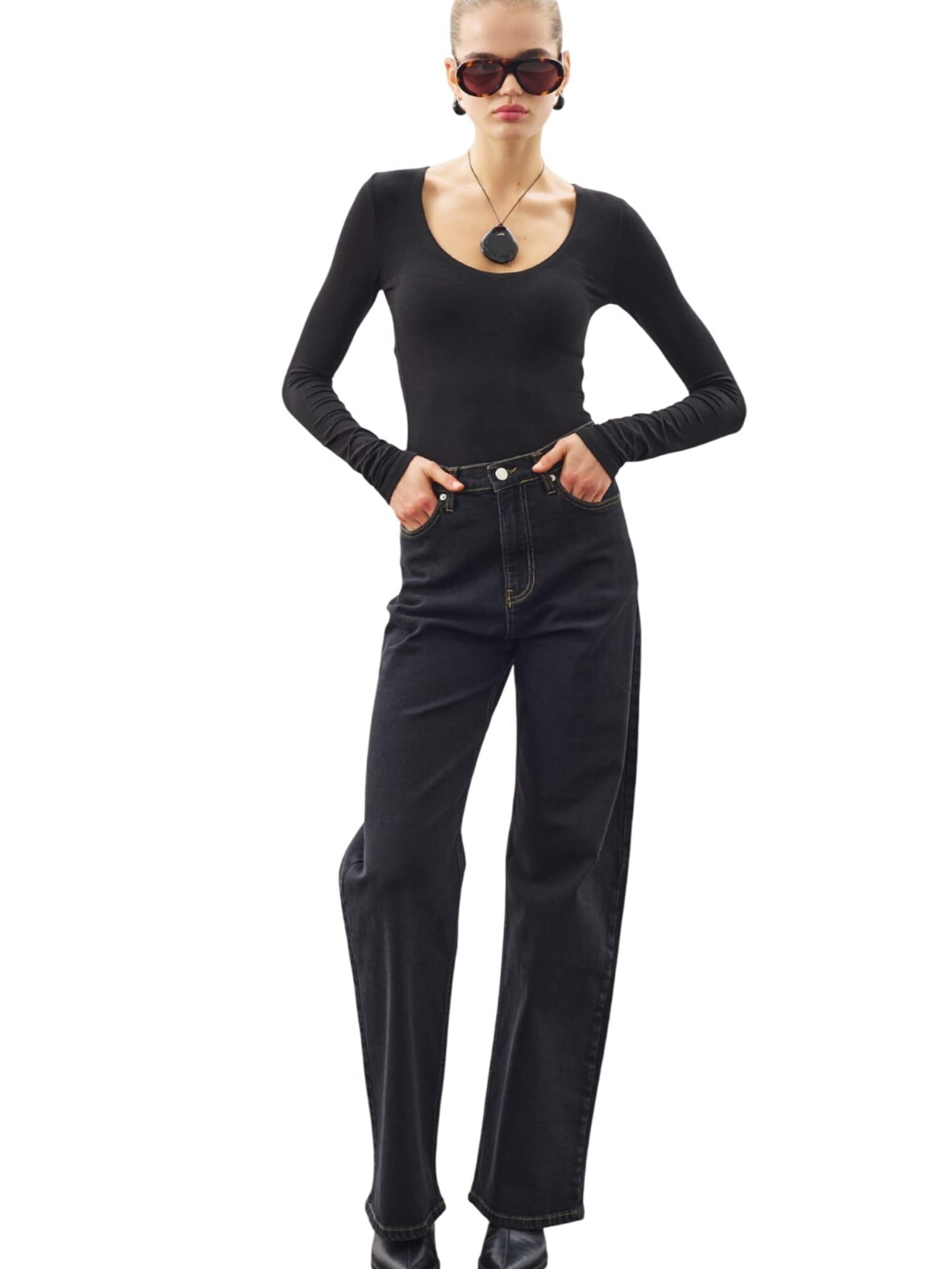 MANUKA Regular Jeans‌‌‌‌‌ in Schwarz: Vorderseite