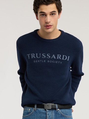 Trussardi - Jersey en azul: frente