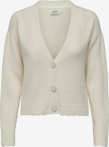 ONLY Cardigan 'ROSITTA' i beige: forside