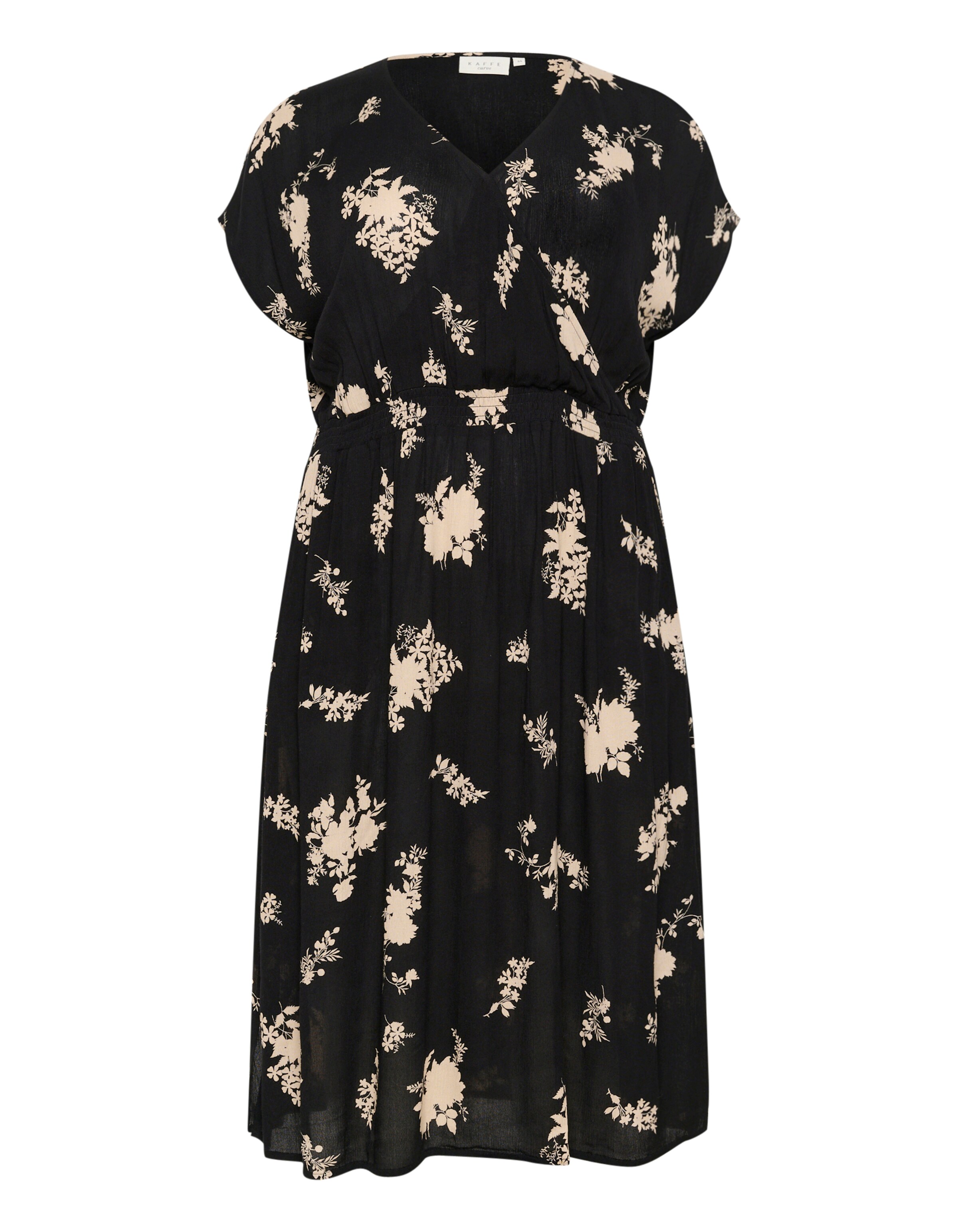 KAFFE CURVE Kleid 'KC Jenna' in Schwarz: Vorderseite