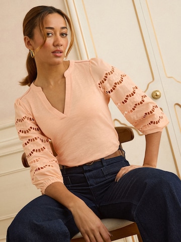 love & roses Bluse in Pink