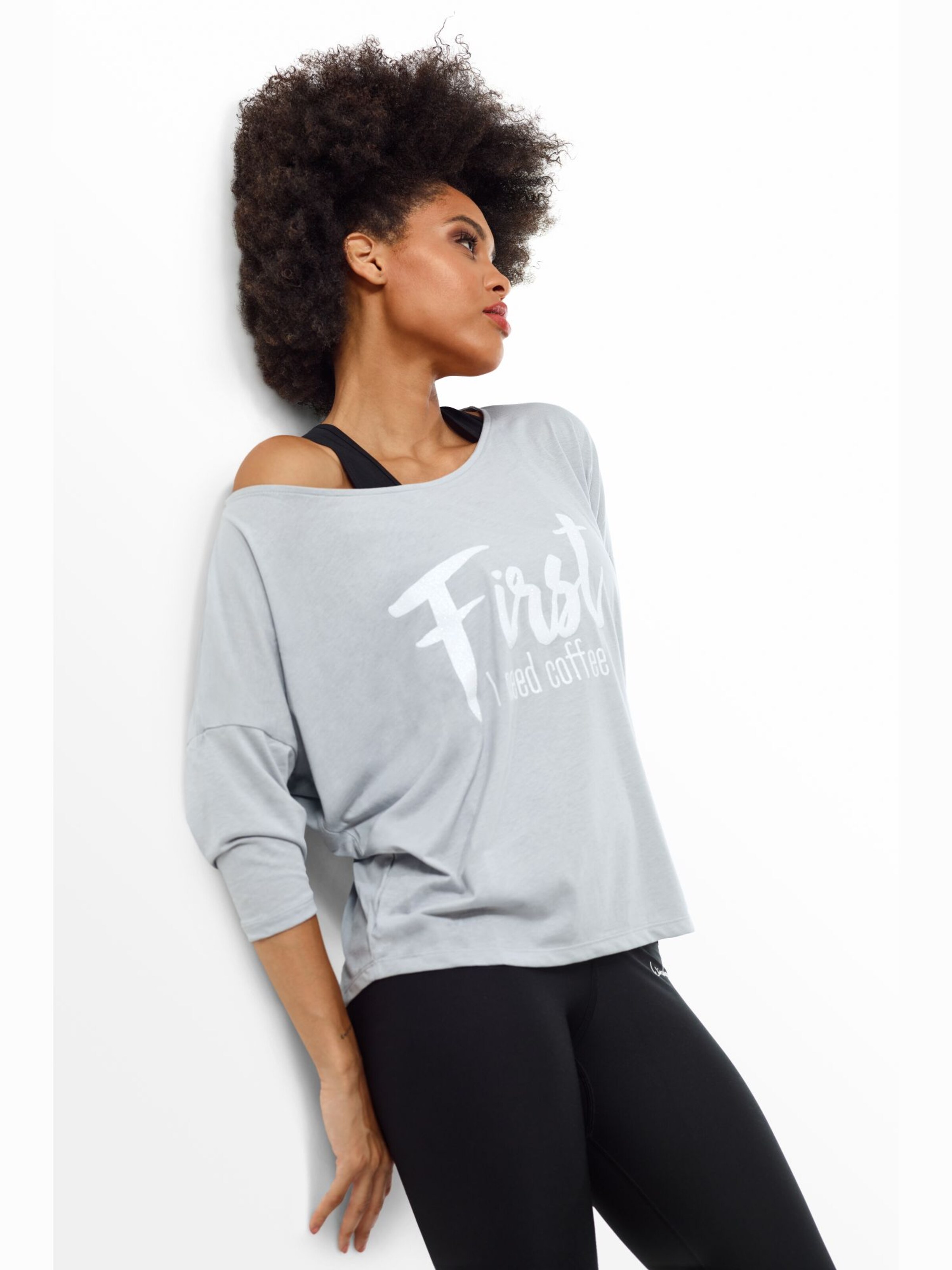 Winshape Λειτουργικό μπλουζάκι 'MCS001' σε γκρι