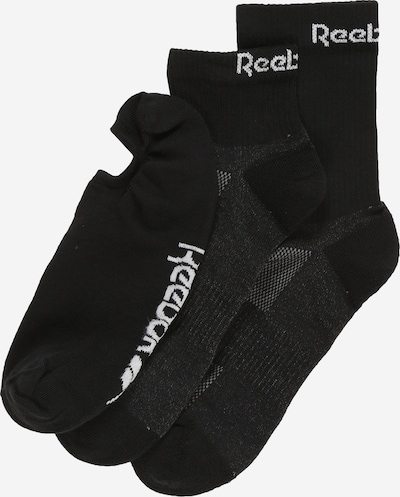 REEBOK Sportsokken in de kleur Zwart / Wit, Productweergave