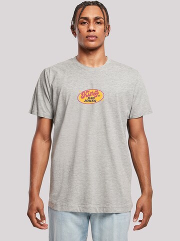 F4NT4STIC Shirt in Grey: front