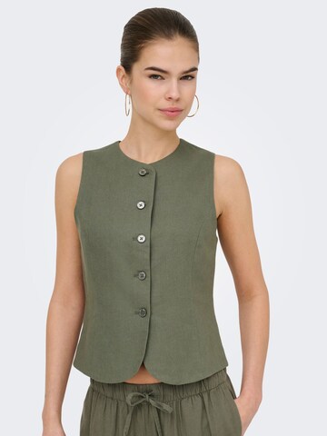 Gilet de costume 'ONLGoa' ONLY en vert