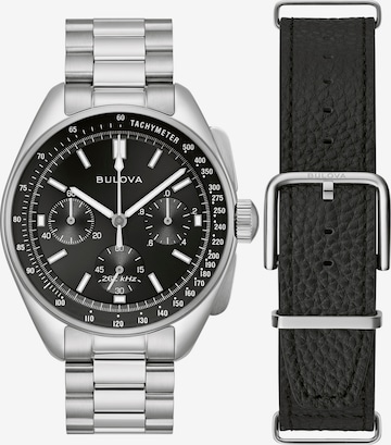 Bulova Set: Uhr und Armband in Silber: predná strana