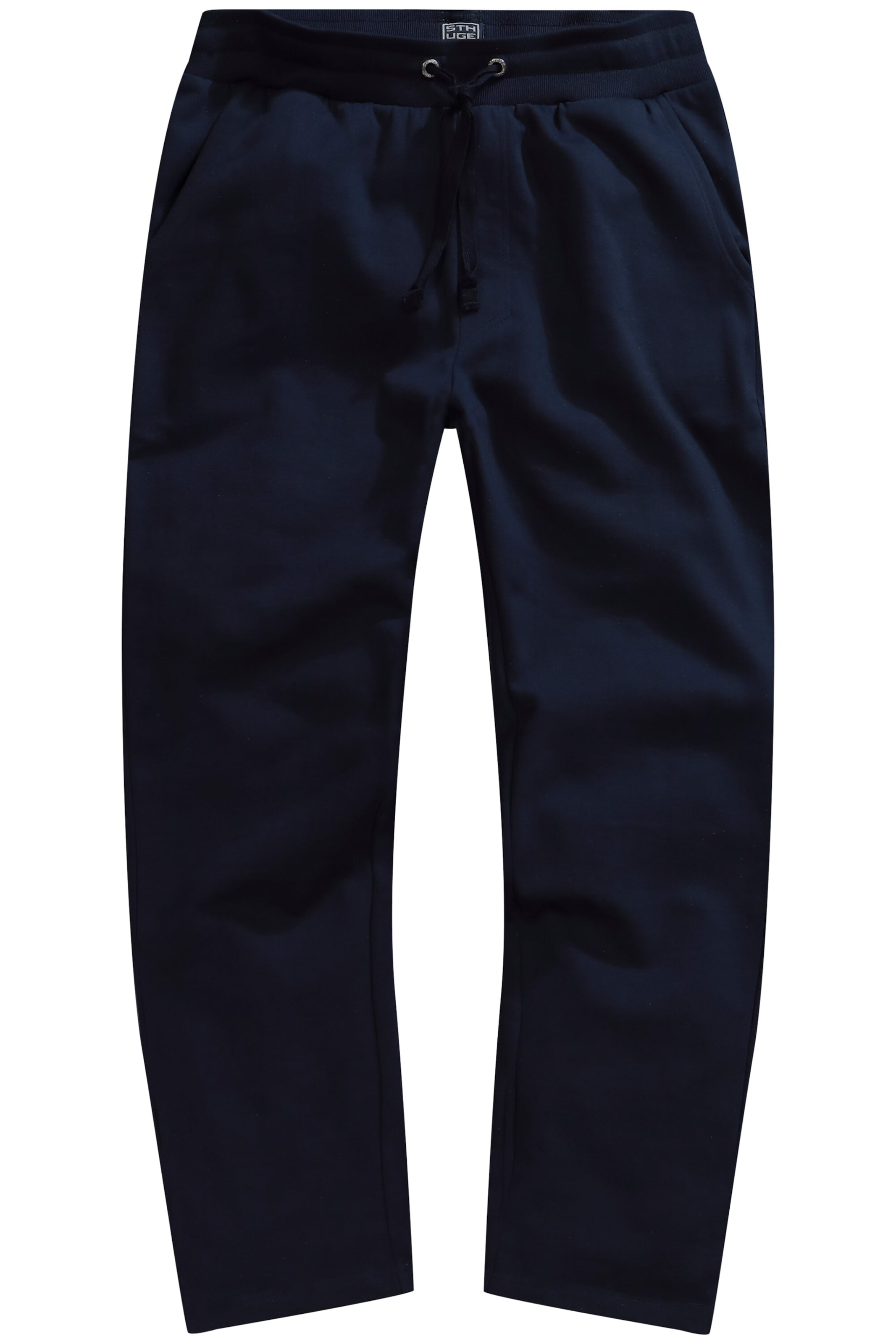 STHUGE Loose fit Trousers in Blue: front