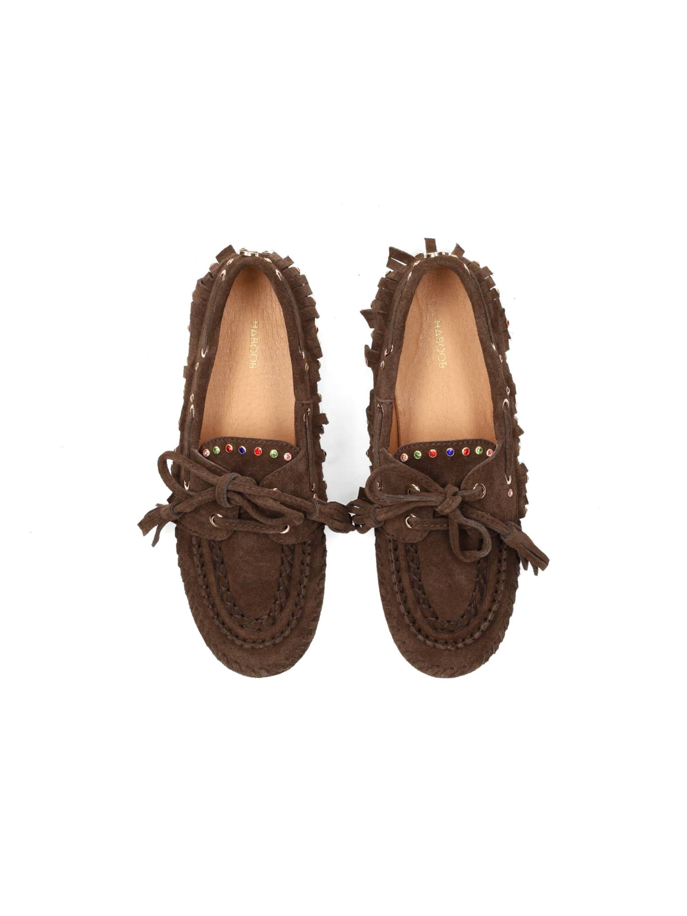 Haboob Moccasin 'Yara' in Brown