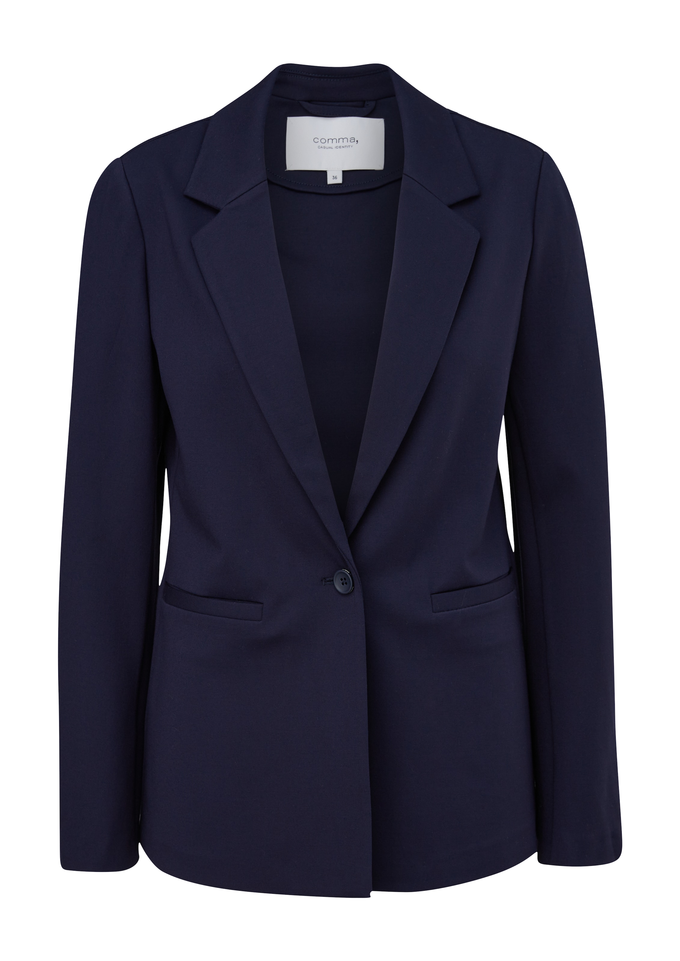comma casual identity Blazer in Blau: Vorderseite