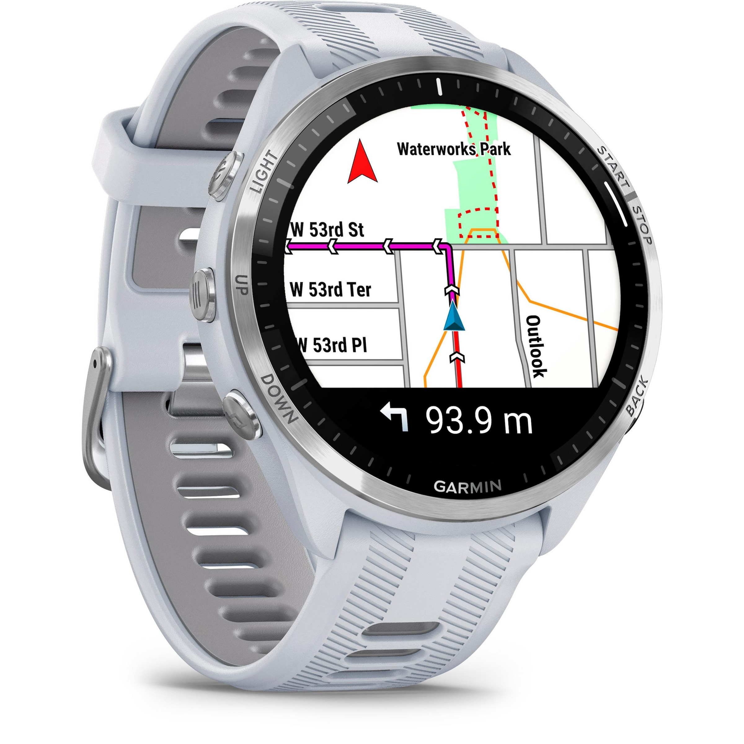 GARMIN Sportuhr 'Forerunner 965' in Silber