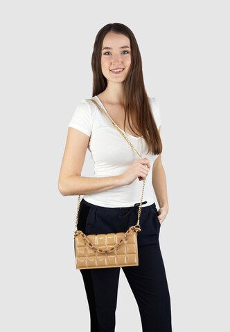 HARPA Shoulder bag 'MILVA' in Brown: front