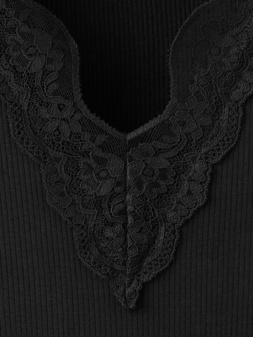 MANGO Majica 'LOCY' | črna barva