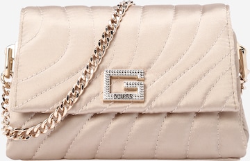 GUESS - Mala de ombro 'JANEK' em cinzento: frente