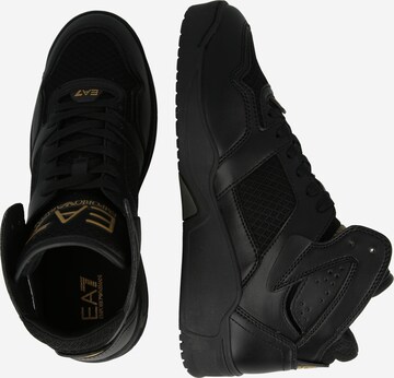 EA7 Emporio Armani High top trainers in Black ABOUT YOU