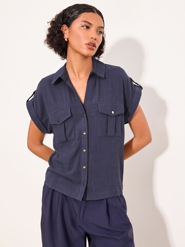 Lipsy Blouse in Blauw