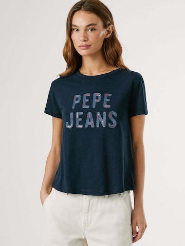 Pepe Jeans T-Shirt 'Badi' in Blau: Vorderseite