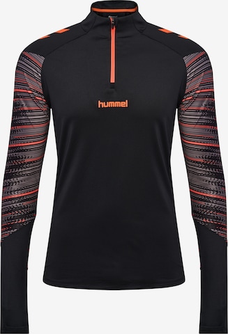 T-Shirt fonctionnel 'Blaze Pro' Hummel en noir : devant