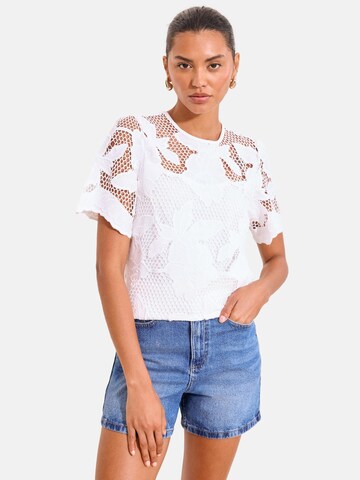 Camicia da donna di Lipsy in bianco: frontale