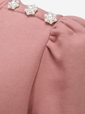 Bluză de molton de la Dorothy Perkins Petite pe roz
