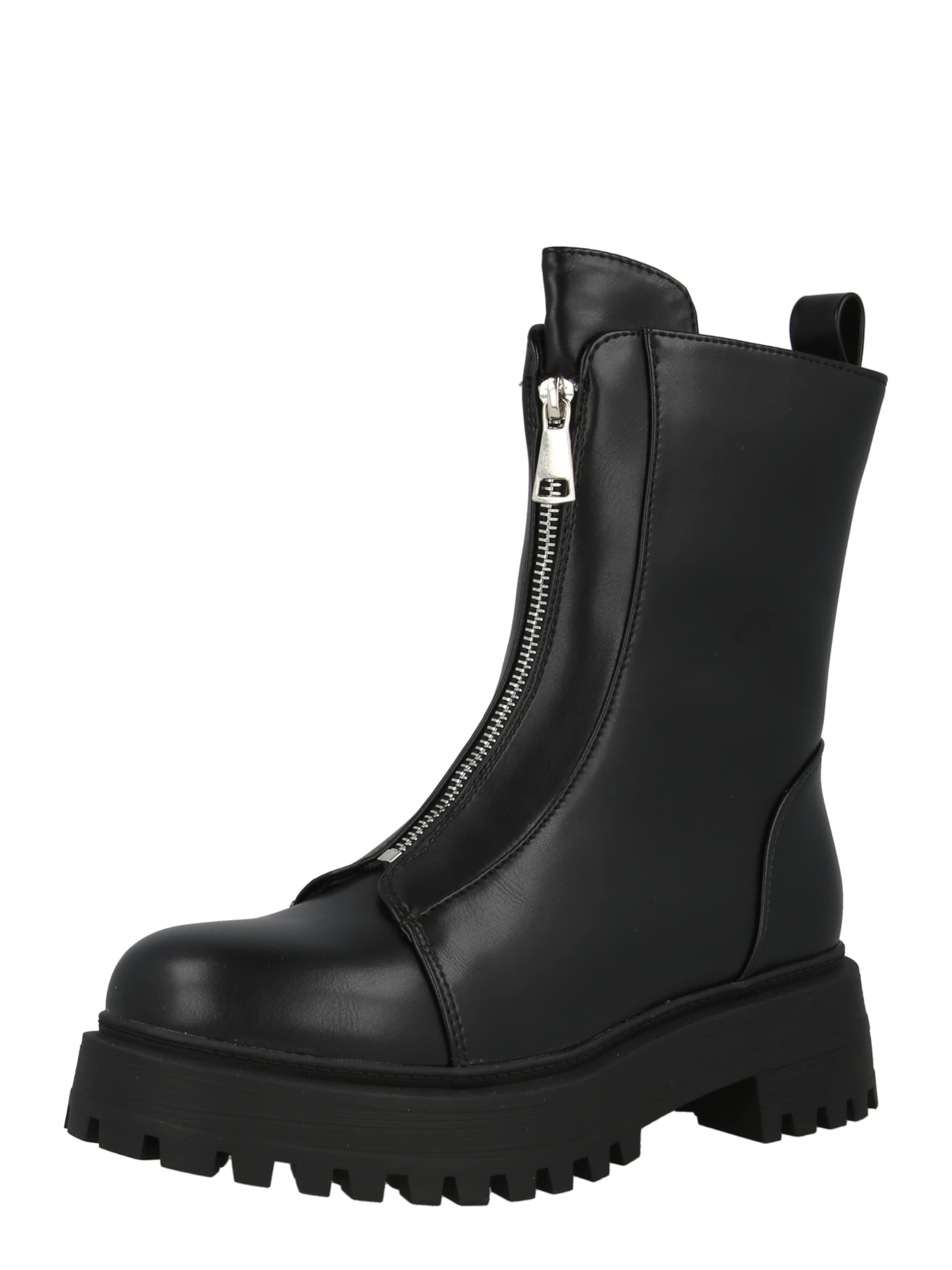 ABOUT YOU Ankle Boots 'Ilaria' in Black: front