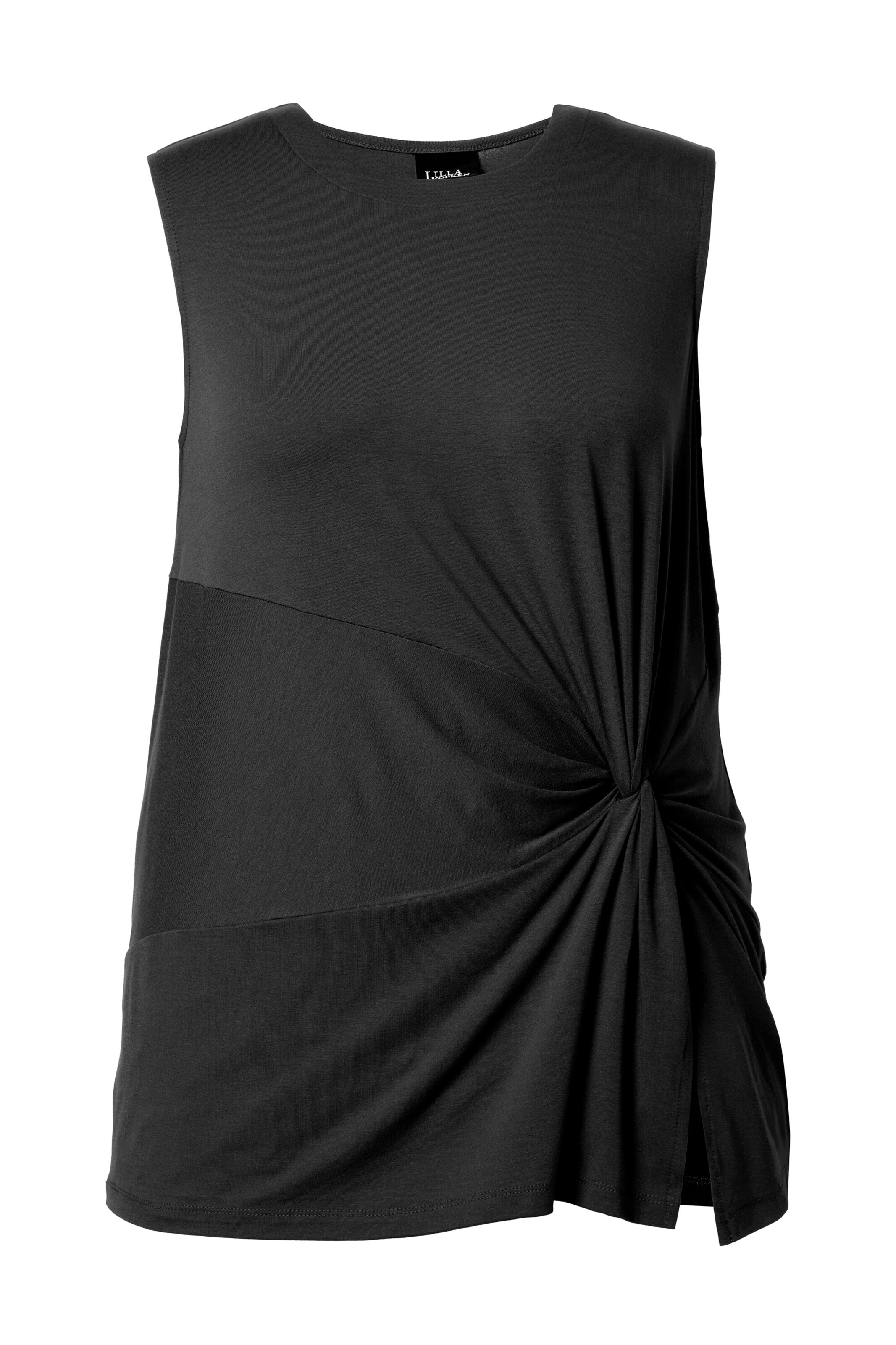 Ulla Popken Shirt in Schwarz: Vorderseite