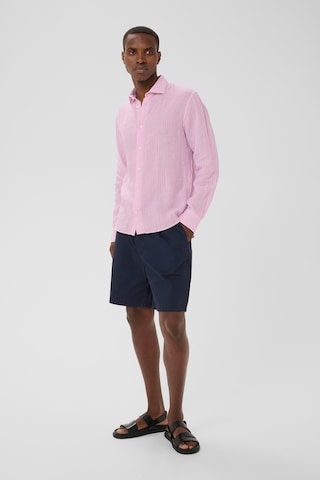Matinique Regular fit Zakelijk overhemd 'Marc' in Roze