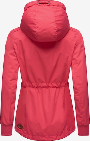 Ragwear Outdoor jacket 'Danka' in Red