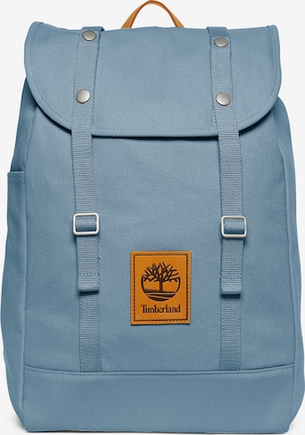 TIMBERLAND Backpack 'Work For The Future' in Blue: front