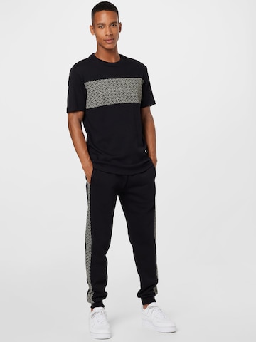 River Island Tapered Pants in Black