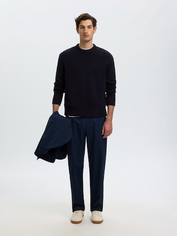 SELECTED Pullover 'SLHALEX' i blå