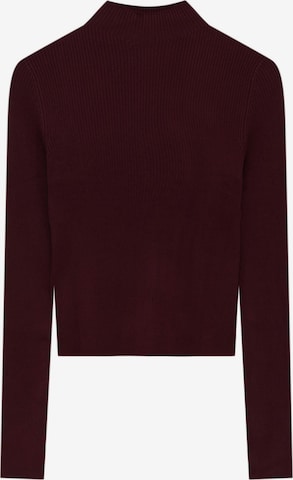 Pull&Bear Pullover in Rot: predná strana