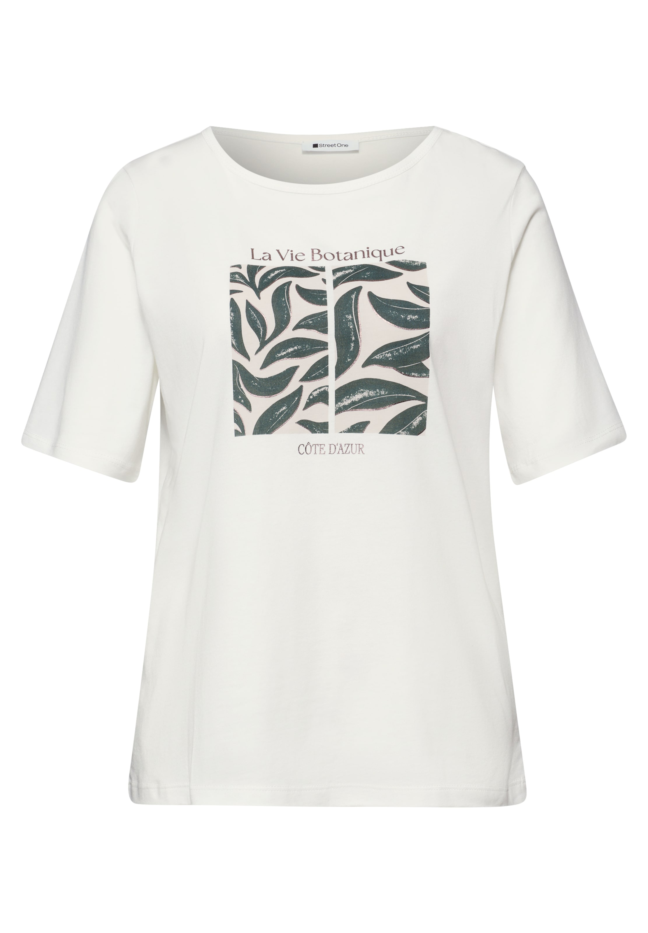 STREET ONE Shirt in White: front