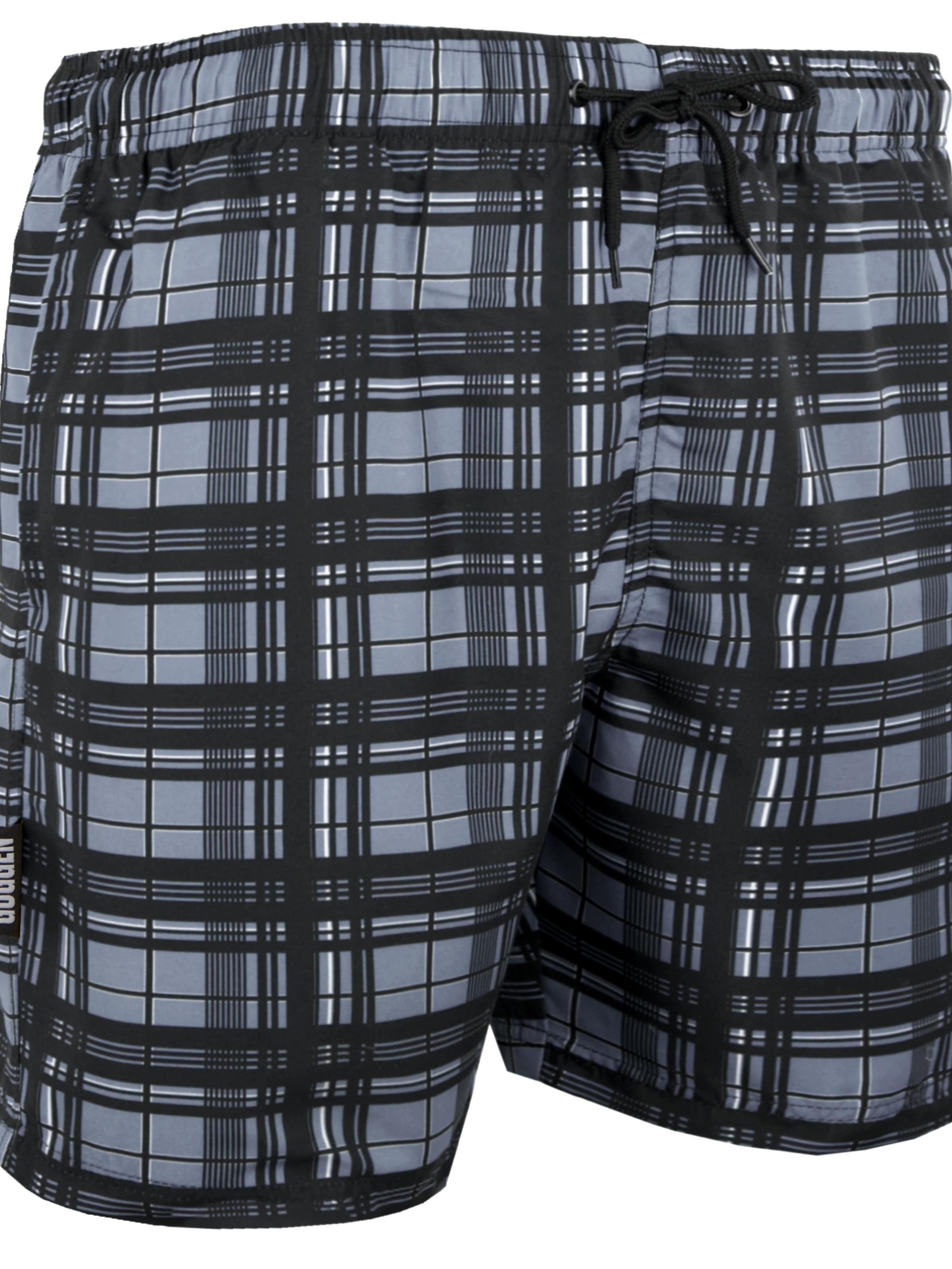 Guggen Mountain Badeshorts 'Boardshorts 1862v2' in Grau