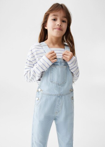 MANGO KIDS Regular Latzhose 'Amara' in Blau