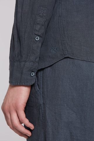 CMPD Slim fit Button Up Shirt in Blue