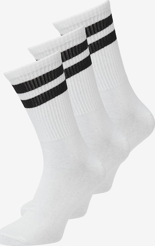 JACK & JONES Socks 'JJTravis' in White: front