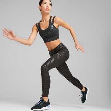 PUMA Skinny Sports trousers ' NOVA Shine High waist' in Black