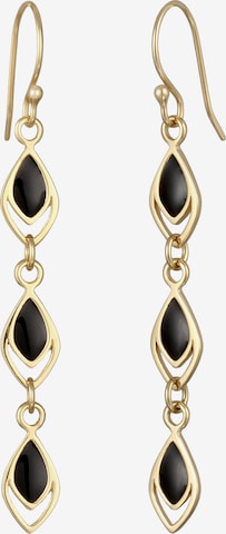 Boucles d'oreilles ELLI en or : devant