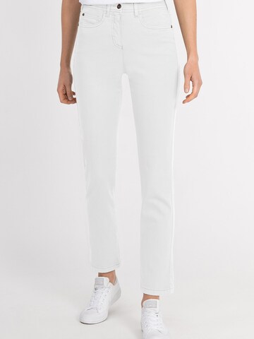 Coupe slim Jean Recover Pants en blanc : devant