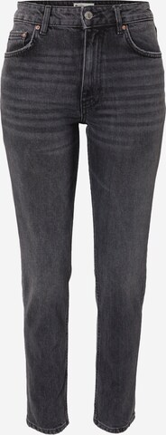 Gina Tricot Slimfit Jeans in Zwart: voorkant