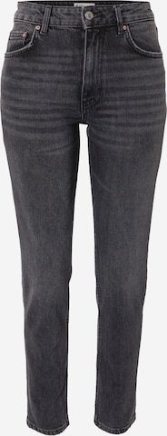 Slimfit Jeans di Gina Tricot in nero: frontale