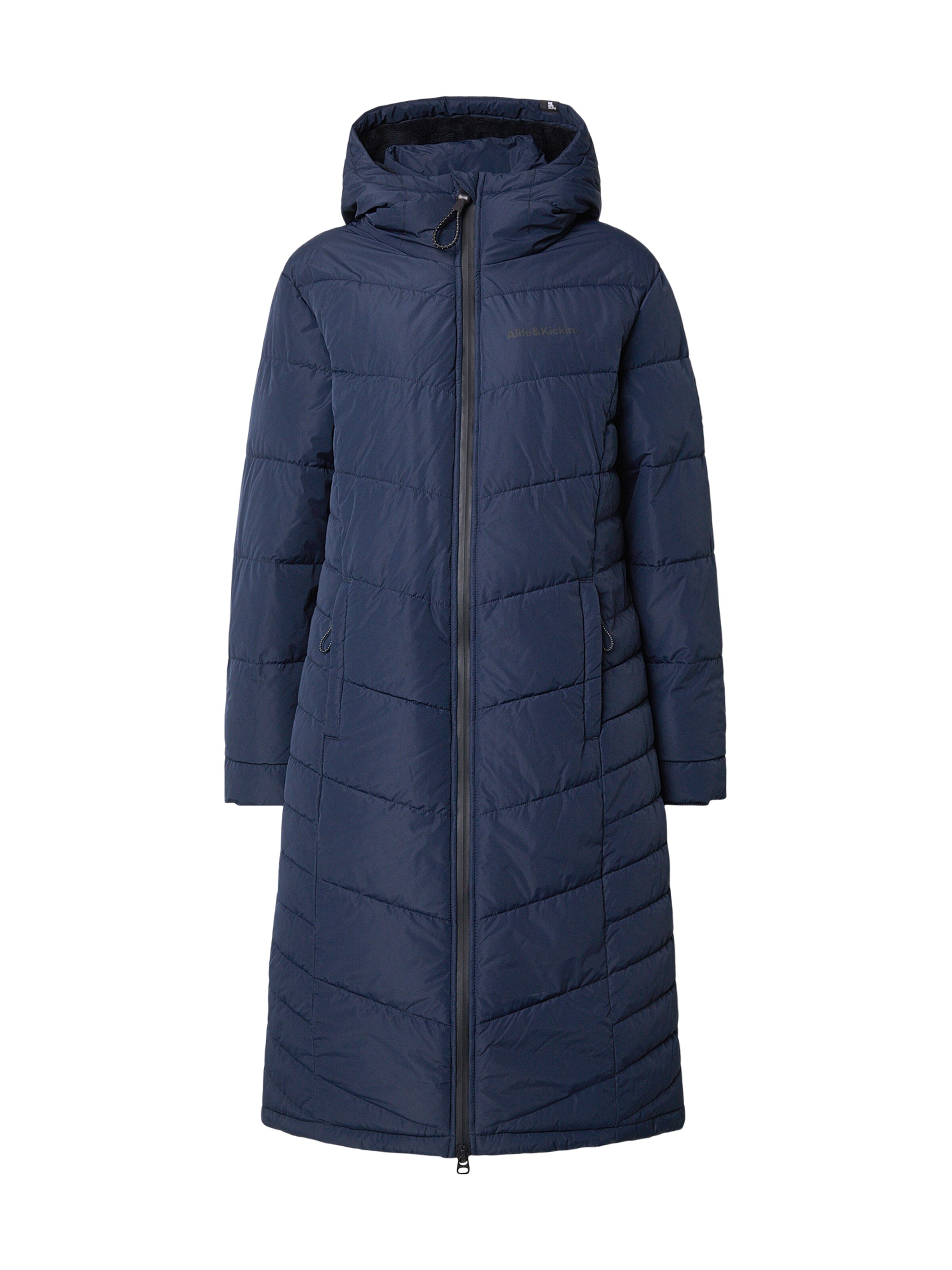 alife & kickin Зимнее пальто 'Veda' в Синий: спереди