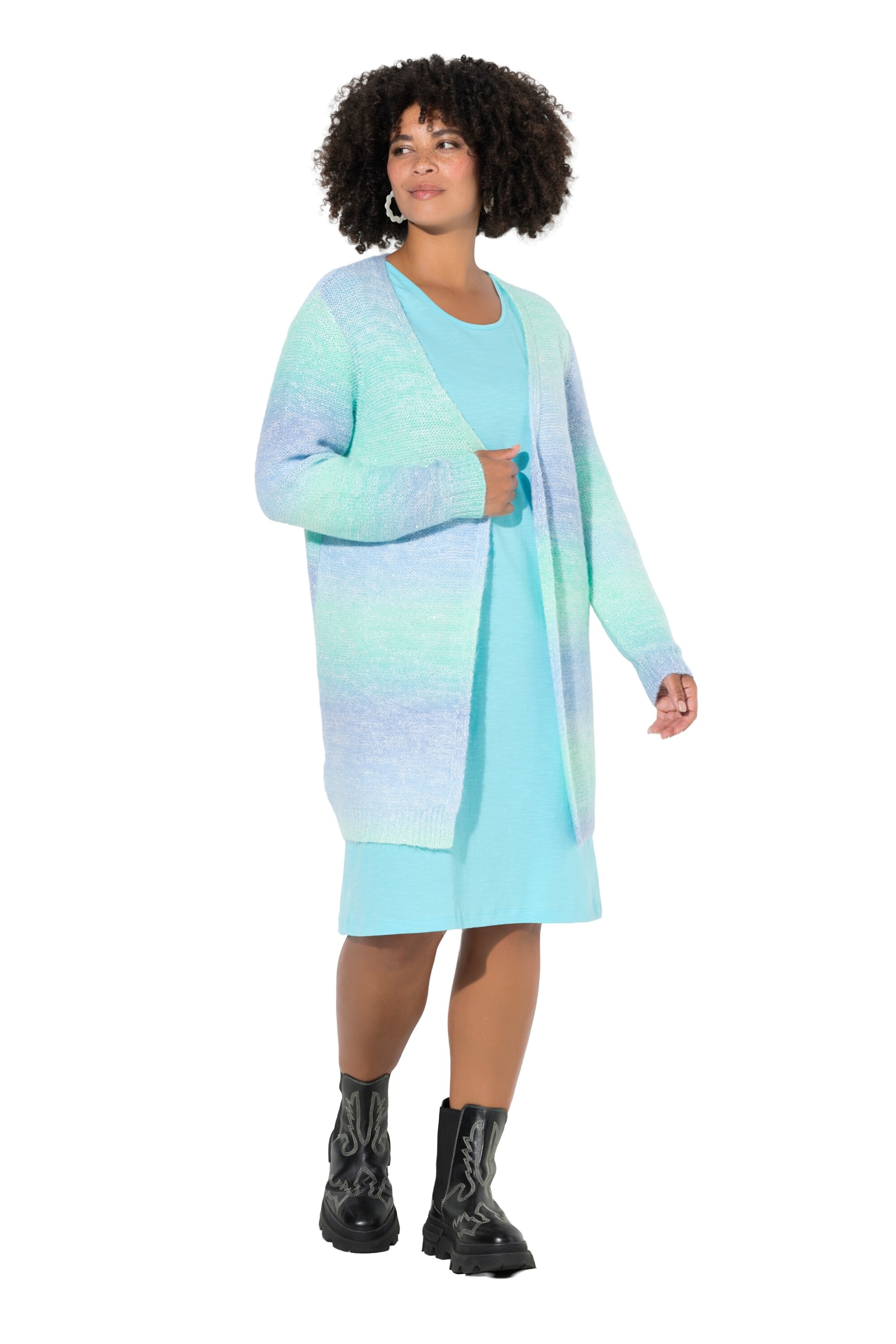 Angel of Style Knit cardigan in Blue