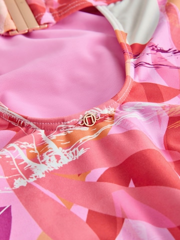 Bustier Maillot de bain 'Tummy Control' Next en rose
