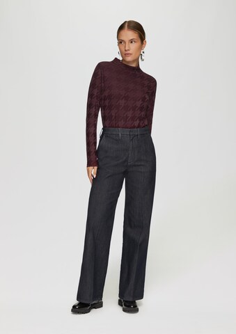 s.Oliver BLACK LABEL Shirt in Lila