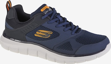 SKECHERS Platform trainers 'Skechers Track-Syntac' in Blue: front