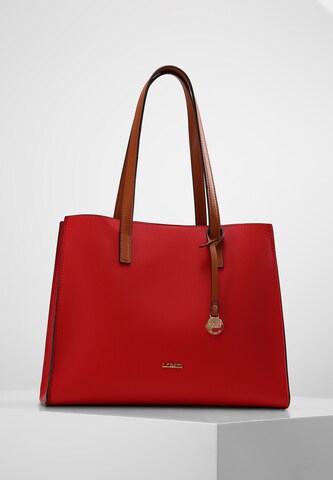 L.CREDI Shopper 'Erpel' in Rot