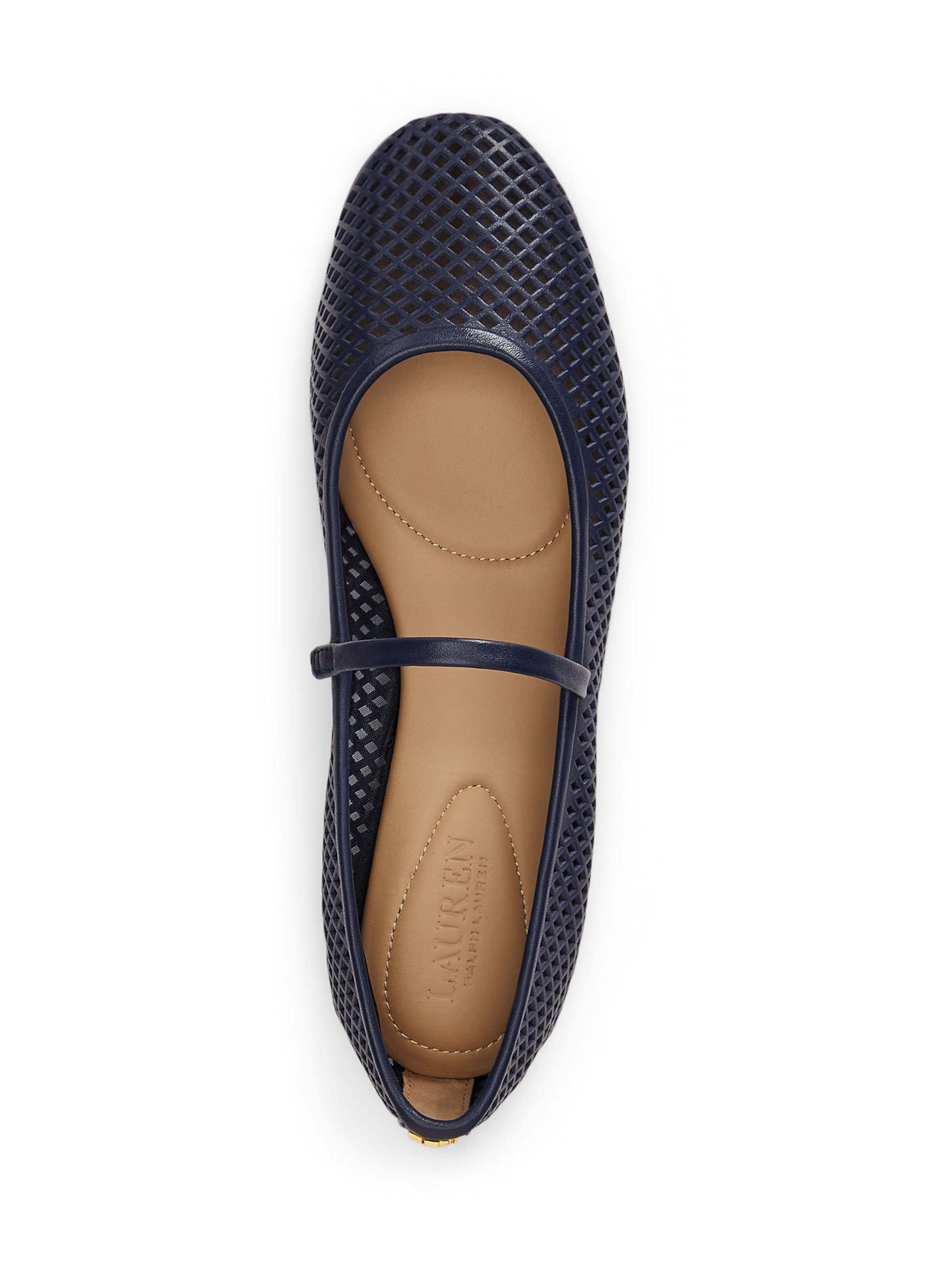 Lauren Ralph Lauren Балетки с ремешком 'JAYNA' в Синий