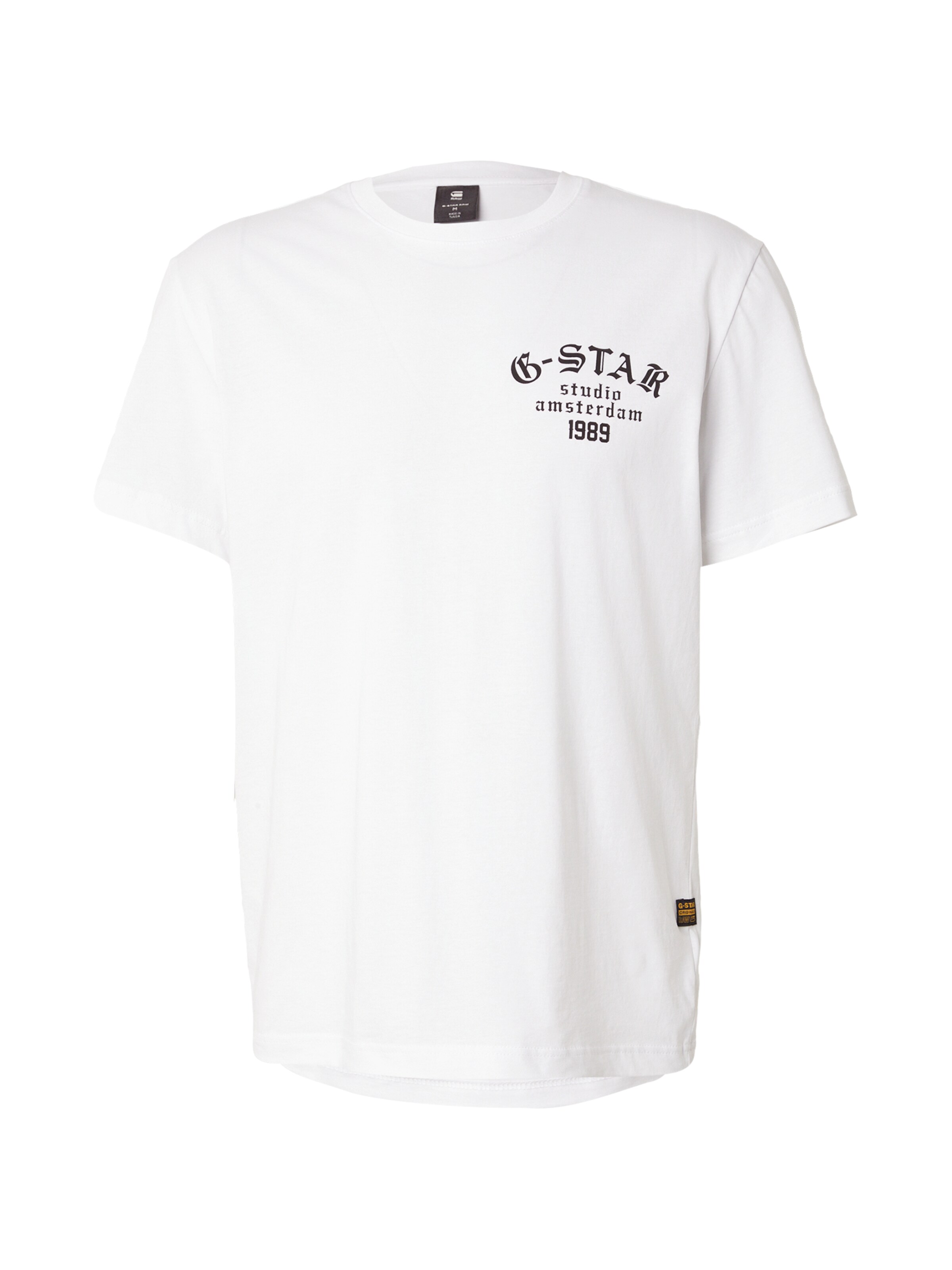 G-STAR Shirt 'Studio Ams' in White: front