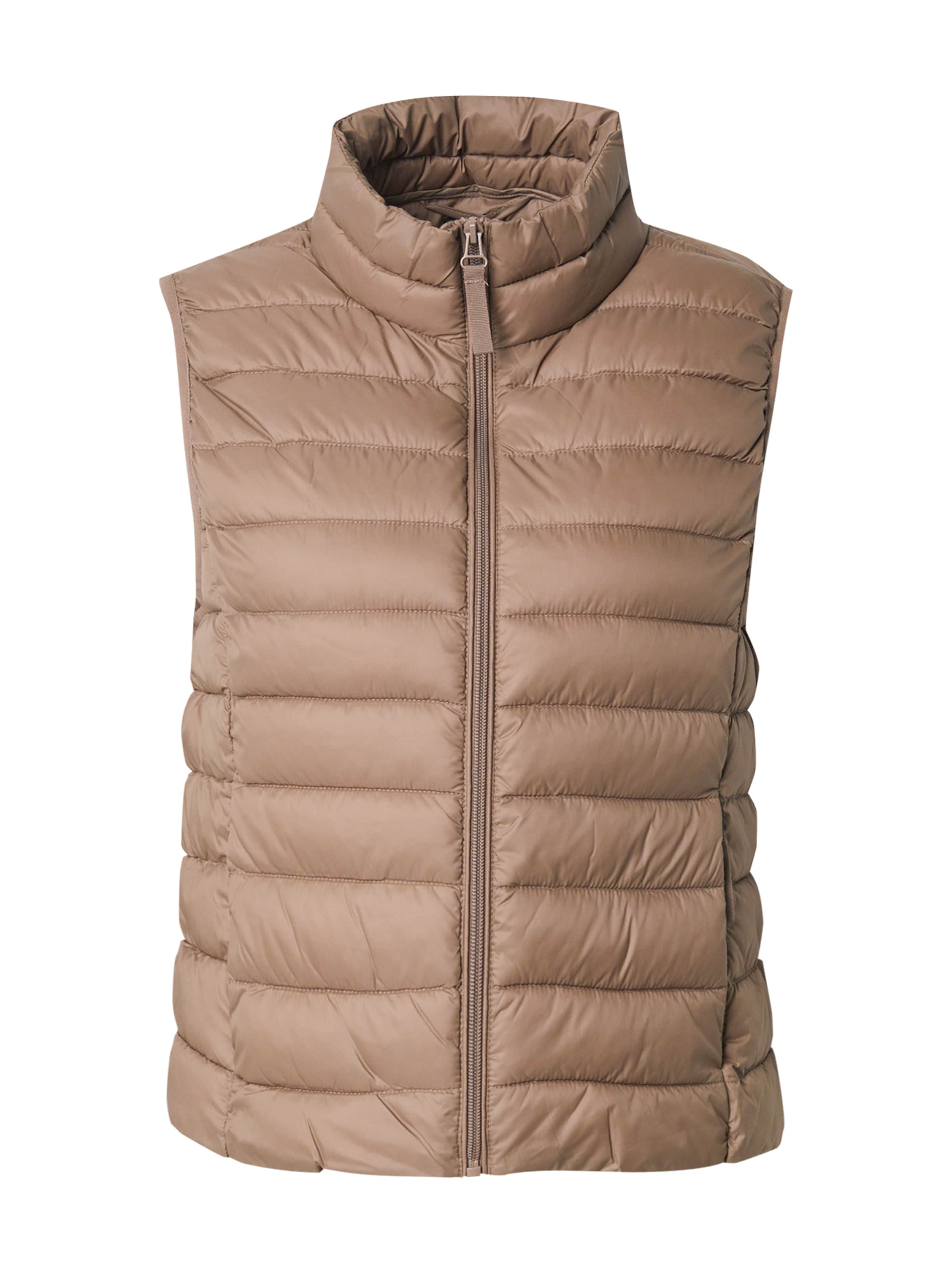 ONLY Weste 'ONLTAHIA' in Braun: Vorderseite